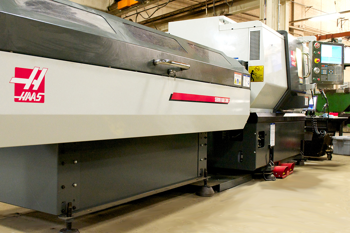 M&M Automatic Haas CNC Turning Machine